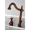 Kingston Brass KB197PLAC 8" Widespread Bathroom Faucet, Antique Copper KB197PLAC - alternate 5